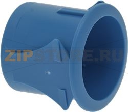 PUSH BUTTON HOUSING ROUND / BLUE 