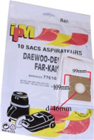 VACUUM CLEANER BAG DAEWOO 10 - 10-pack