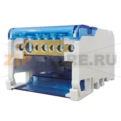 Блок модульный, распределительный, серый CHIKU RTD (80A-100A)-4P-01 