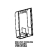 Cooling fan guard Unox XB 695