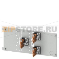 SIVACON S4 Cable connection form 3 VL400, 3-pole Height 200 mm fixed/rotating, motorized operating mechanism, 8UC Siemens 8PQ6000-7BA51