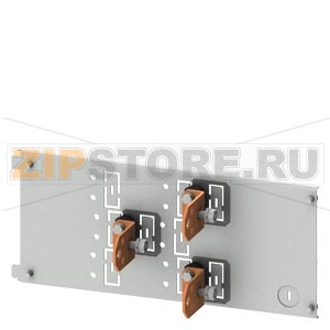 SIVACON S4 Cable connection form 3 VL400, 3-pole Height 200 mm fixed/rotating, motorized operating mechanism, 8UC Siemens 8PQ6000-7BA51 