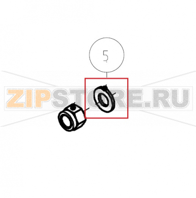 Rosetta 5x10 Zn UNI 6592 Imesa LM 23                              Rosetta 5x10 Zn UNI 6592 Imesa LM 23Запчасть на сборочном чертеже под номером: 5Название запчасти на итальянском языке: Rosetta 5x10 Zn UNI 6592 Imesa LM 23