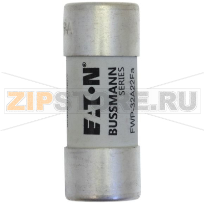 Предохранитель, 32 A, AC 700 В, 200 кА, 22x58 мм, aR, UL Eaton 32AMP 700V AC FERRULE 22x58 MM 