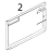 Porta interna inox gas Unox XB 403