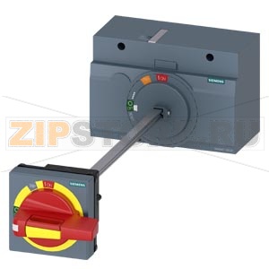 DOOR MOUNTED ROTARY OPERATOR EMERGENCY-OFF IEC IP65 WITH DOOR INTERLOCKING ACCESSORY FOR: 3VA5/6 400/600 Siemens 3VA9447-0FK25 