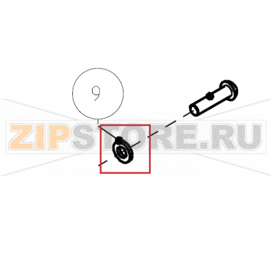 Rosetta 6x12 Inox UNI 6592 Imesa LM 23                                        Rosetta 6x12 Inox UNI 6592 Evolution Imesa LM 23Запчасть на сборочном чертеже под номером: 9Название запчасти на итальянском языке: Rosetta 6x12 Inox UNI 6592 Imesa LM 23