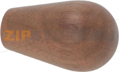KNOB WALNUT WOOD M10 