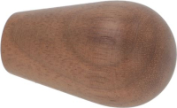 KNOB WALNUT WOOD M10