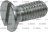 VIS CONIQUE M6x14 INOX