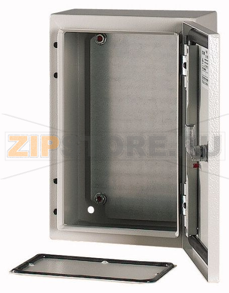 Щит металлический навесной с монтажной платой, ДхШхВ=150x200x300 мм Eaton CS-32/150 