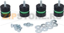 UNIVERSAL ANTI-VIBRATION FEET KIT CBNOCE 