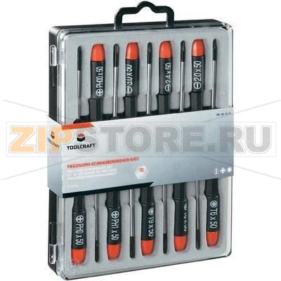 Набор отверток, 9 шт Toolcraft 821021 