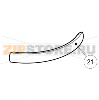 Handle Tecnoinox CP70E7 Handle Tecnoinox CP70E7Запчасть на деталировке под номером: 21Название запчасти Tecnoinox на английском языке: Handle Tecnoinox CP70E7