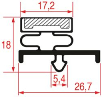 GUARNIZIONE AD INCASTRO 603x585 mm