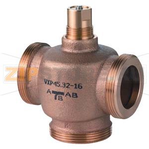 VXP45.25-6.3 - 3-ходовые седельные клапаны, внешняя резьба, PN16, DN25, kvs 6.3 Siemens VXP45.25-6.3 