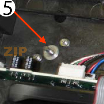 DC motor and cable low torque Zebra P310i DC motor and cable low torque Zebra P310iЗапчасть на деталировке под номером: 5