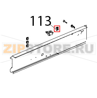 Morsett. a pettine Unox XBC 815G Morsett. a pettine Unox XBC 815GЗапчасть на деталировке под номером: 113
