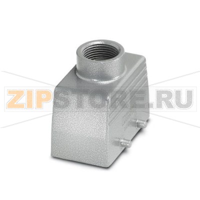 Сальниковый корпус Phoenix Contact HC-B 10-TFQ-45/O1PG16G для крепления двумя защелками, высота 45 мм, с патрубками, 1x Pg16, прямой ввод кабеля.Минимальный заказ: 10 шт.Упаковка: 10 шт.