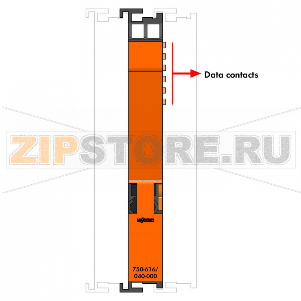 Удаленный модуль; Extreme; темно-серые Wago 750-616/040-000 This separation module visually divides a fieldbus node into sections.The 750-616/040-000 Distance Module has no power jumper contacts.The device is ideal for operation in extreme environments thanks to:Extended temperature rangeGreater immunity to impulse voltages and electromagnetic interferenceHigher vibration and shock resistance...