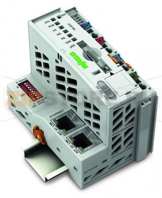 Контроллер PFC100; FG0; 2 x ETHERNET; светло-серые Wago 750-8101/000-010 The controllers are designed for the processing of WAGO applications. You can identify these controllers by a special version of the item number.The application can be downloaded from the respective item on our website. Additional information can be obtained from the application documentation.The controllers can also be used with their own applications as they offer all possibilities of the respective standard variant beyond using the WAGO application(s).Programming per IEC 61131-3Programmable via e!COCKPITDirect connection of WAGO I/O Modules2 x ETHERNET (configurable), RS-232/485Linux operating system with RT?Preempt patchConfiguration via e!COCKPIT or Web-Based Management interfaceMaintenance-freeSuitable software application: Machine Data Collection with MTConnect...