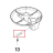 Pin, Groove KitchenAid 5KSM7580XEFP