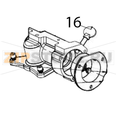 Three-way locking bolt Hurakan HKN-12CR Three-way locking bolt Hurakan HKN-12CRЗапчасть на деталировке под номером: 16