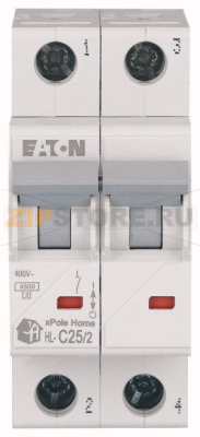 Выключатель модульный автоматический (МСВ) Eaton HL-C25/2 