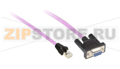 Кабель соединительный 1 м, CANopen, RJ45 Schneider Electric TCSCCN4F3M1T 