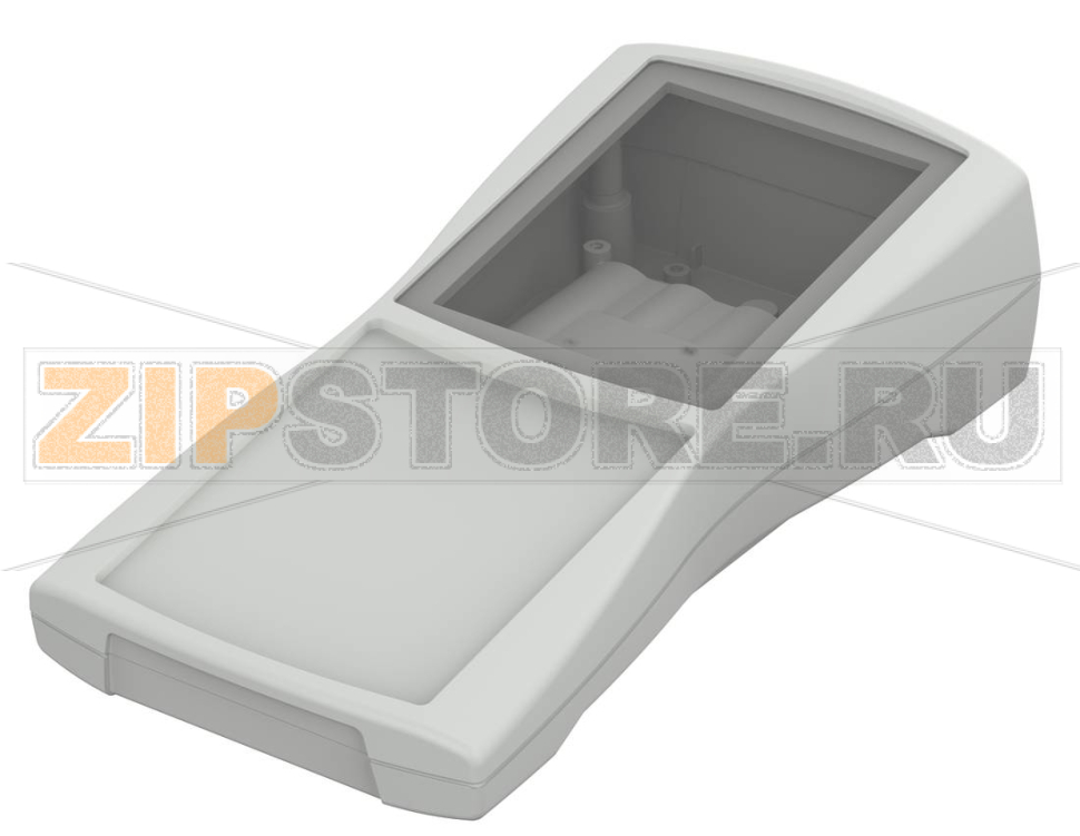 Корпус ручной с отсеком для 4 батареек типа АА, 184.3x93x35.4 мм, IP 40 (IP 65) Bopla BS 703 DIS-7035 