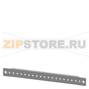 SIVACON, mounting rail, compact for door width 400 mm L: 266 mm, zinc-plated Siemens 8MF1026-2AS30 