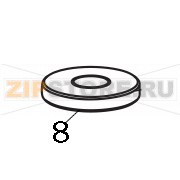 Ghiera ultra rinse M10 inox Elettrobar Fast 30 E Ghiera ultra rinse M10 inox Elettrobar Fast 30 EЗапчасть на деталировке под номером: 8