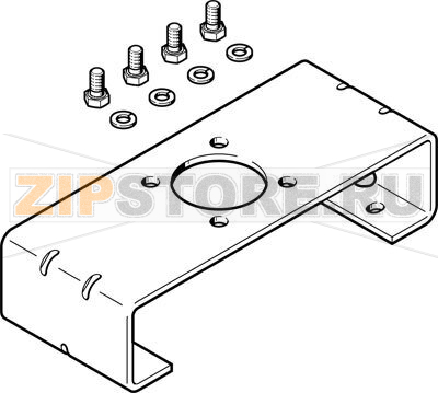 Переходник Festo DARQ-K-X1-A2-F05-30-R1 