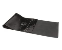 CINGHIA NERA IN SILICONE CON LINEE