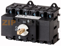 Разъединитель силовой, QM, 50 A, 6-полюсн., 6 мм квадратный Eaton QM63/6