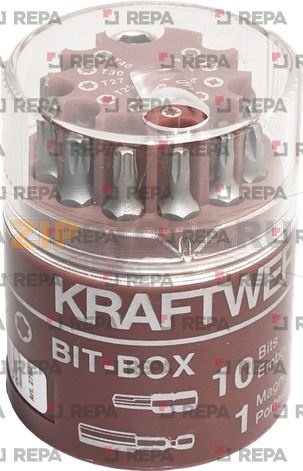 BOITE DE 11 EMBOUTS DE VISSAGE 1/4&#039;&#039; 