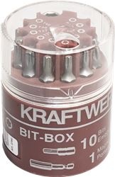 BOITE DE 11 EMBOUTS DE VISSAGE 1/4&#039;&#039; 