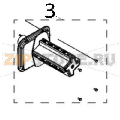 Label rewind spindle assy TSC PEX-1121 Label rewind spindle assy TSC PEX-1121Запчасть на деталировке под номером: 3
