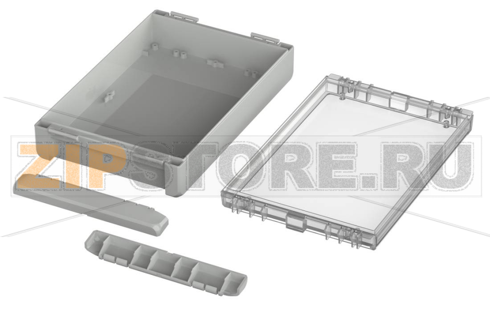 Корпус, 271x170x60 мм, поликарбонат UL 94 V0, прозрачная крышка Bopla B 261706 PC-V0-G 7035 