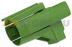 Зеленая опора ручки крана 