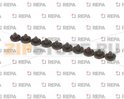 RUBBER BUMPER, PKG OF 10 