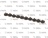 RUBBER BUMPER, PKG OF 10