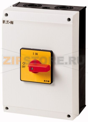 Переключатель вкл/выкл, P3, 100 A, монтаж на поверхность, 3-полюсн Eaton P3-100/I5-RT 