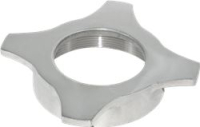 ECROU-RACCORD ACIER INOX