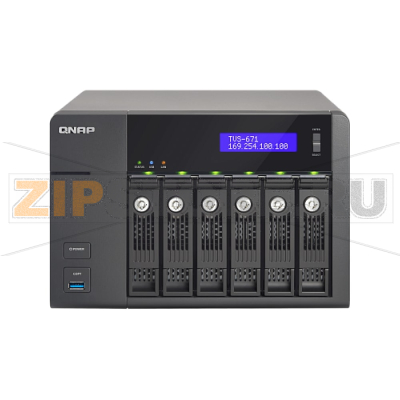 Накопитель сетевой QNAP TVS-671 