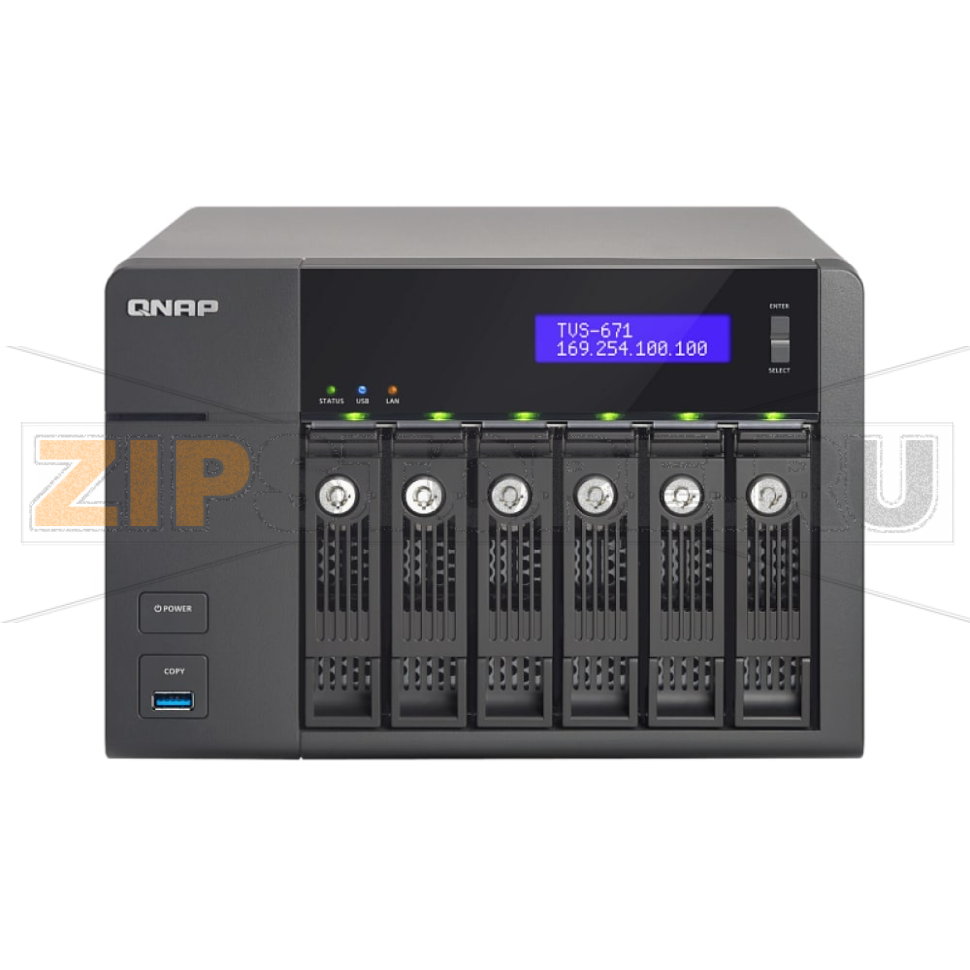 Накопитель сетевой QNAP TVS-671 