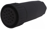 Разъем круглый 4 А, 50 В, IP67, 17 контактов Hirschmann CM 06 EA 20-29 S