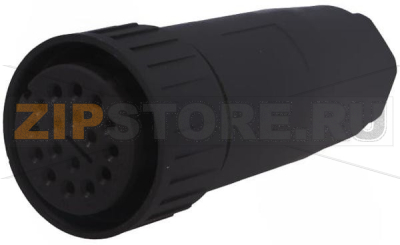 Разъем круглый 4 А, 50 В, IP67, 17 контактов Hirschmann CM 06 EA 20-29 S 