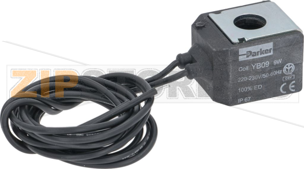 КАТУШКА PARKER YB09 220/230В 9ВТ 50/60ГЦ 