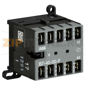 Миниконтактор B7-40-00-F, 12 А, 400 В, AC3, катушка: 230 В/АС ABB GJL1311203R8000 